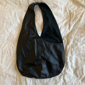 BRAND NEW maryam nassir zadeh lara tote in black calf